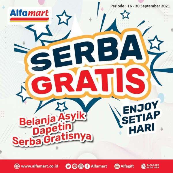 Promo Alfamart Serba Gratis, Beli 1 Body Lotion Gratis Minyak Goreng 1 Liter!