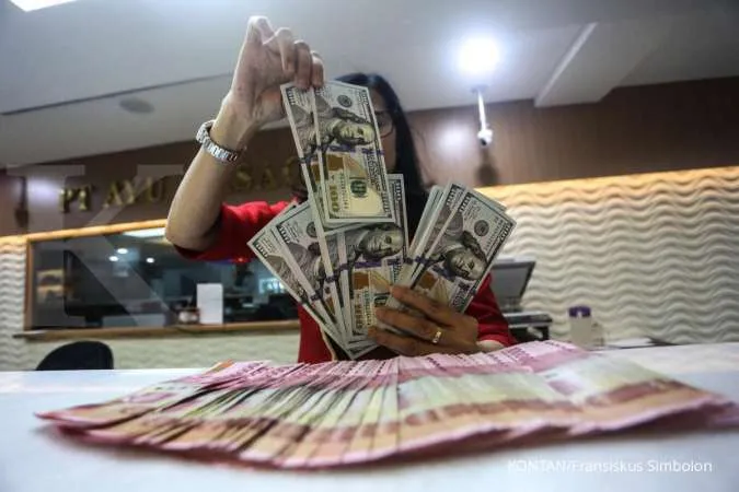 The Spot Rupiah Strengthened 0.04% to Rp 15,793 per US Dollar on Tuesday (26/3)