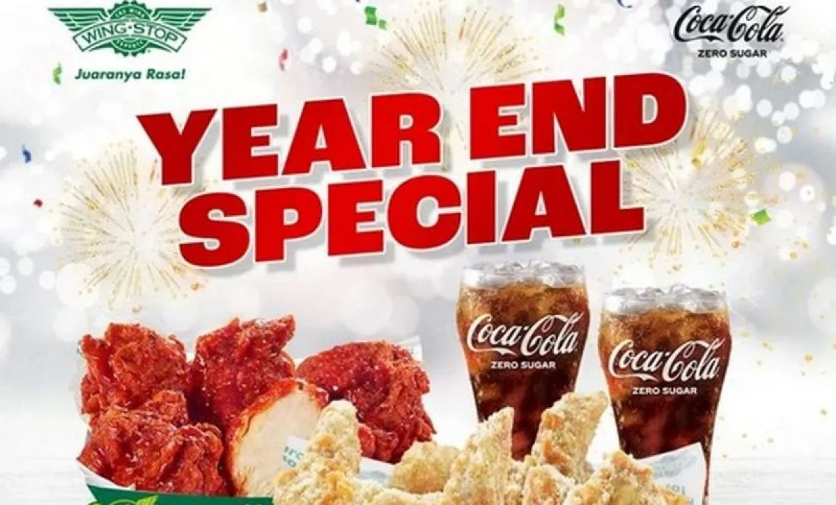 Promo Wingstop Akhir Tahun 2025, Makan Ramai-Ramai 10 Ayam Lebih Murah