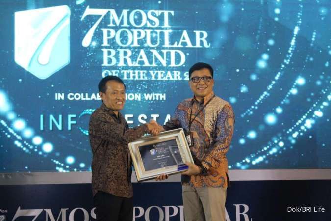 BRI Life Raih Penghargaan Most Popular Brand of The Year 2024 Kategori Asuransi Jiwa