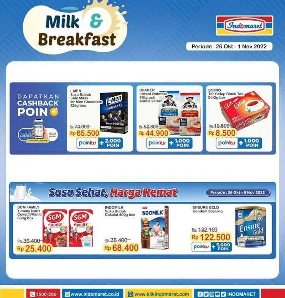 Promo Indomaret Super Hemat 26 Oktober-1 November 2022