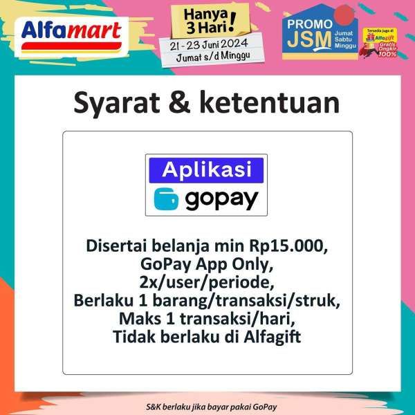 Promo JSM Alfamart 21-23 Juni 2024