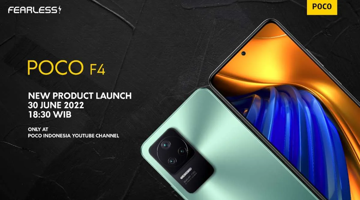 Rilis di Indonesia 30 Juni, Simak Bocoran Spesifikasi & Harga HP POCO F4