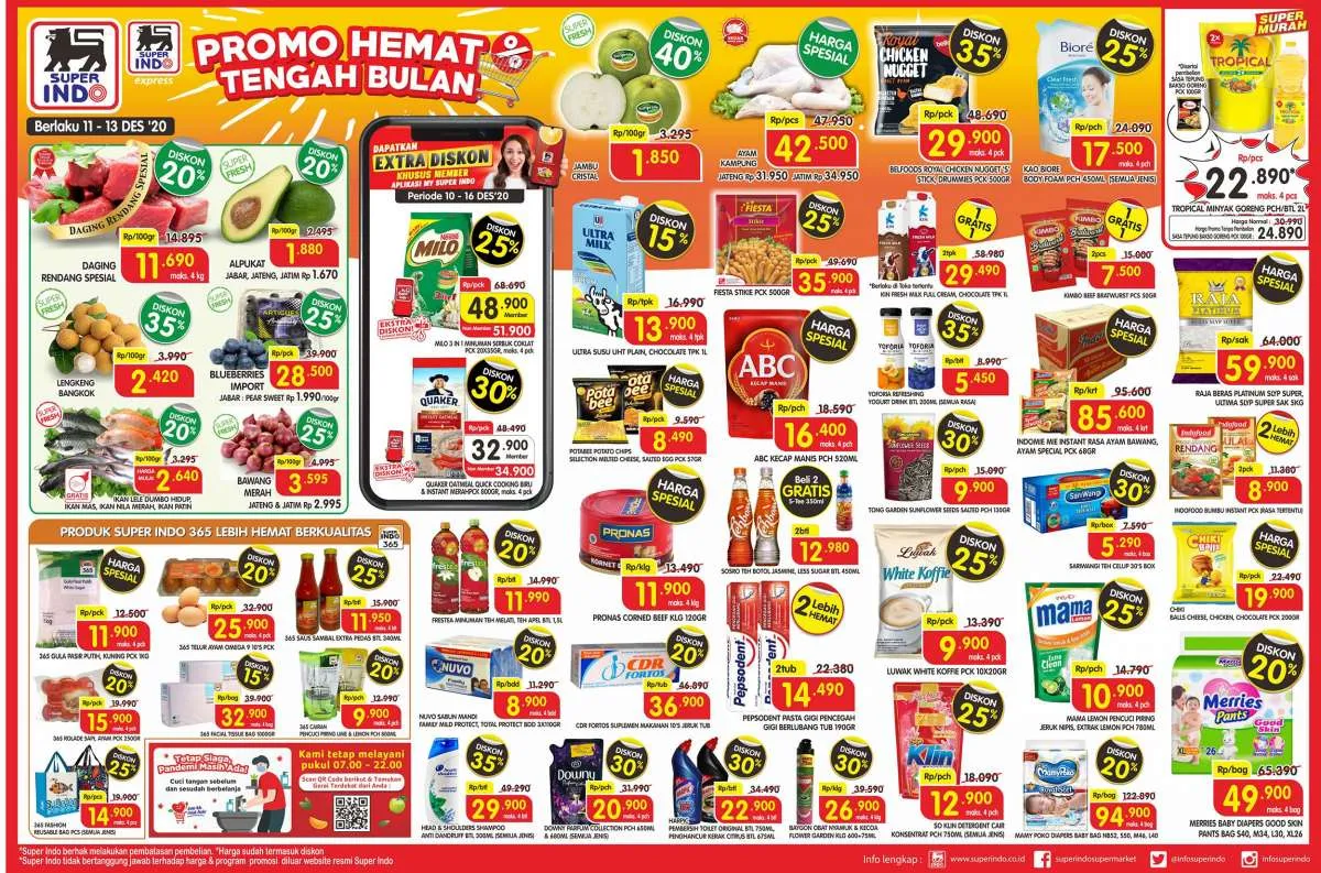 Promo JSM Superindo 11-13 Desember 2020, diskonan akhir pekan!
