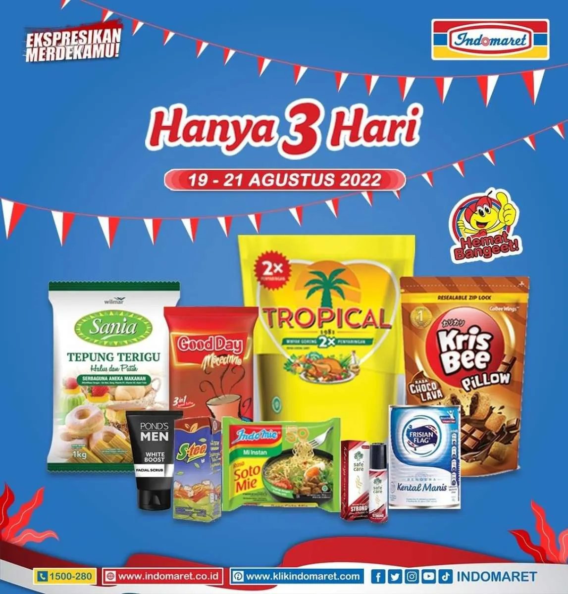 Katalog Promo Indomaret Hanya 3 Hari Periode 19-21 Agustus 2022
