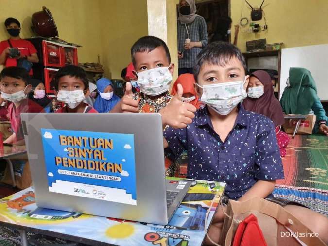 Asuransi Jasindo sediakan jaringan internet gratis untuk siswa Jateng dan DIY