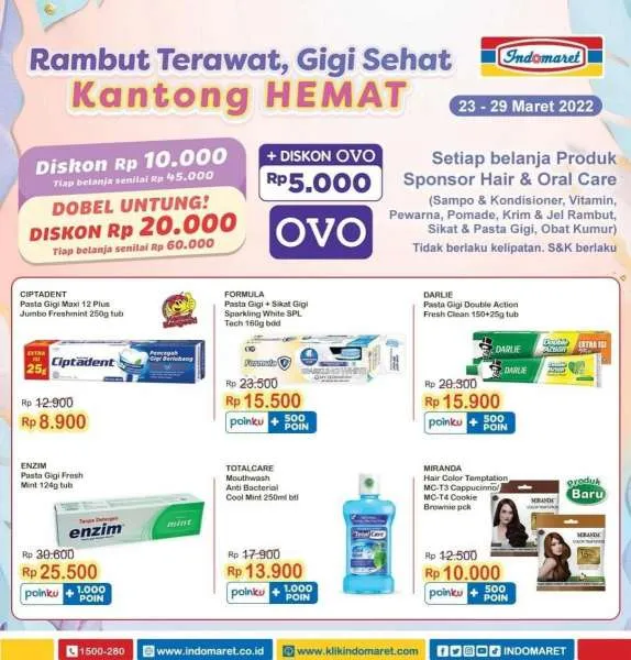 Promo Indomaret Super Hemat Periode 23-29 Maret 2022
