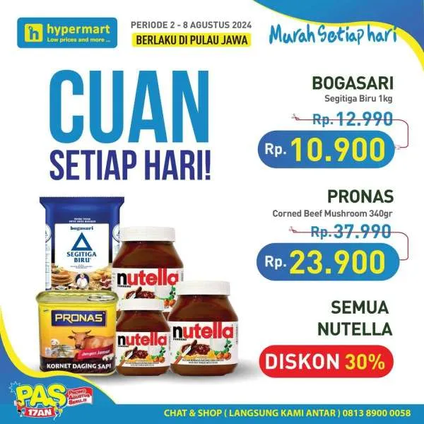 Promo JSM Hypermart Hyper Diskon Weekend Periode 2-4 Agustus 2024