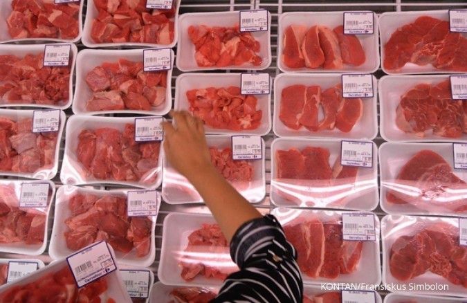 Stok daging sapi di pasar menghilang