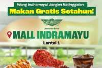 Promo Wingstop Opening Mall Indramayu 30 Juli, 5 Orang Pertama Free Makan Setahun