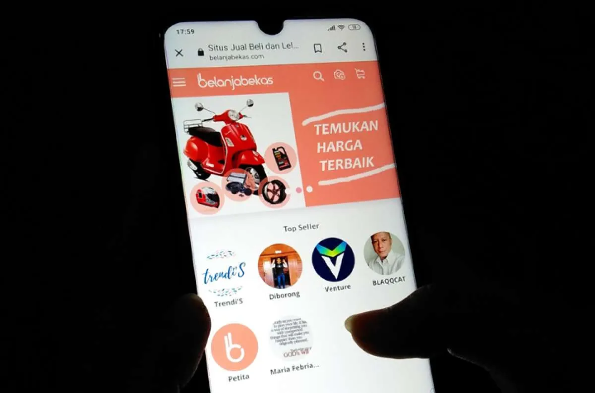 Menjaring peluang berjualan barang bekas via aplikasi