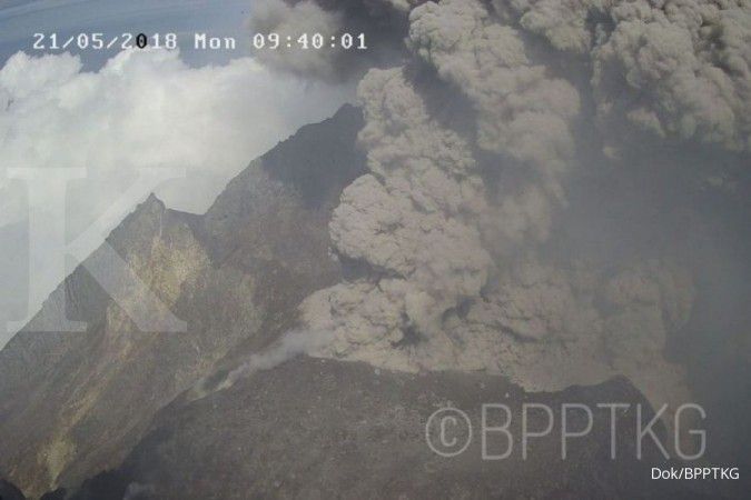 UPDATE Gunung Merapi kembali meletus pukul 13.49 WIB