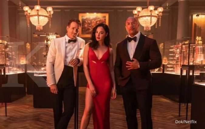 Film Netflix terbaru, Red Notice dibintangi Dwayne Johnson umumkan jadwal tayang