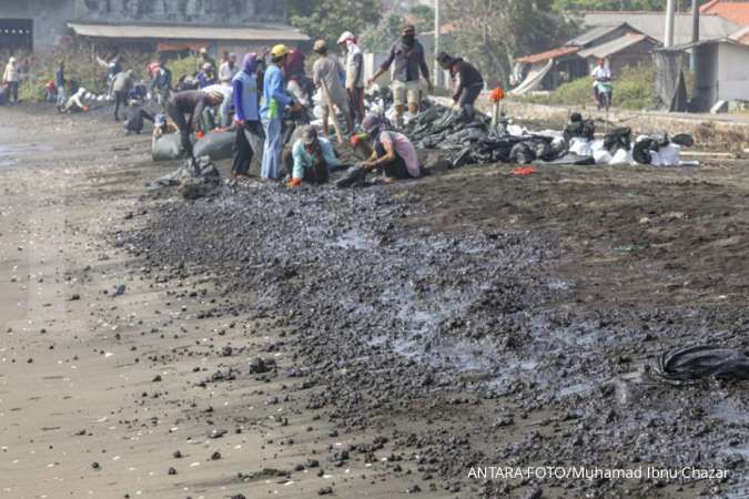 Meluas, sudah 10 desa terpapar tumpahan minyak dari kebocoran sumur migas di ONWJ