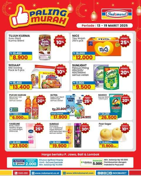 Promo Indomaret 13-19 Maret 2025 Paling Murah