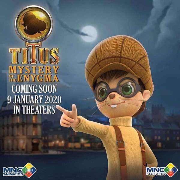 Poster film Titus: Mystery of the Enygma