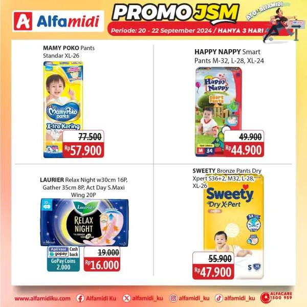 Promo JSM Alfamidi Periode 20-22 September 2024