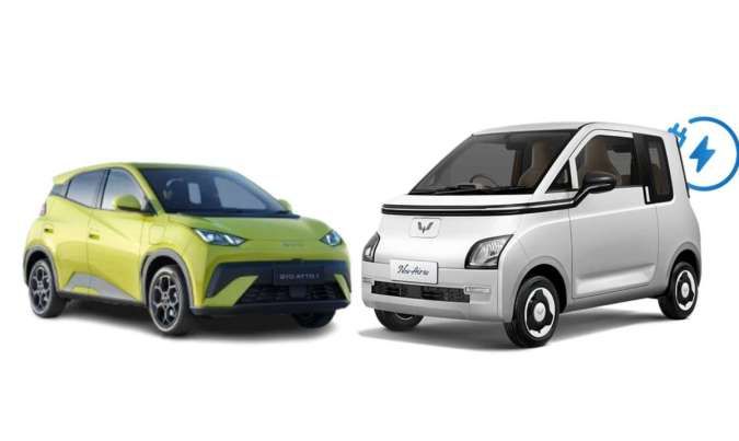 Cek Perbandingan BYD Atto 1 vs Wuling Air EV: Spesifikasi, Fitur, dan Harga