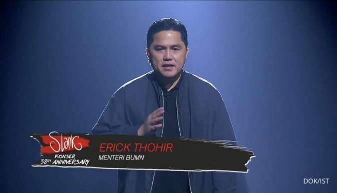 Erick Thohir Sebut Lagu Slank Bukan Untuk Mereka yang Manja