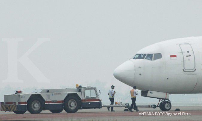 Diselimuti asap, penerbangan di Palembang tertunda