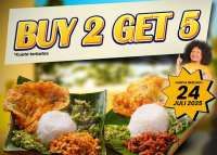 Promo Dadar Beredar Buy 2 Get 5 Cuma 24 Juli, Free 3 Menu Osengan Bebas Pilih