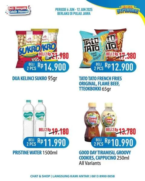 Promo Hypermart Beli Banyak Lebih Hemat Periode 6-12 Juni 2025