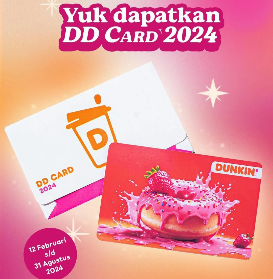 Promo Dunkin DD CARD 2024 Terbaru