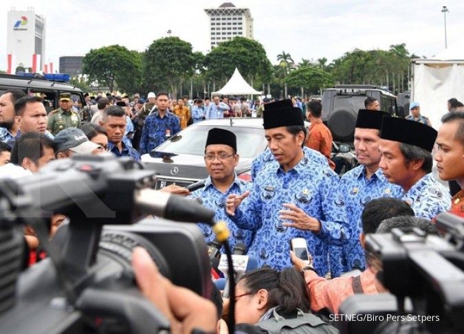 Jokowi sindir soal mobil menteri yang 