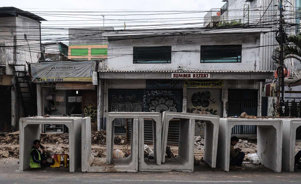 Proyek Saluran Drainase untuk Antisipasi Banjir Jakarta