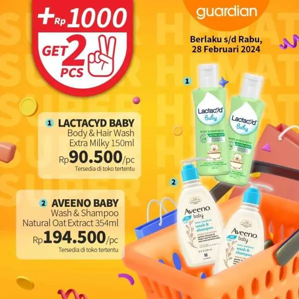 Promo Guardian Super Hemat Periode 15-28 Februari 2024