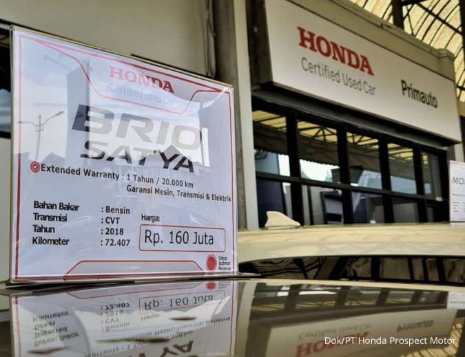 Terjangkau, Pencari Harga Mobil Bekas Honda Brio Satya Wajib Cek Varian Ini