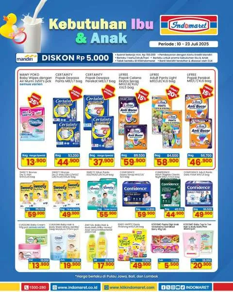Promo Indomaret Super Hemat Periode 10-23 Juli 2025