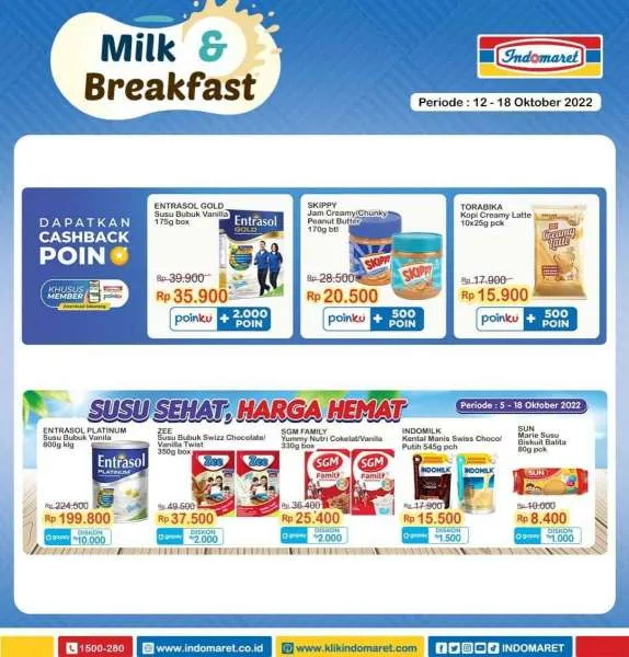Promo Indomaret Super Hemat Periode 12-18 Oktober 2022