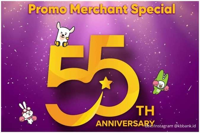 Daftar Promo HUT KB Bank ke-55 Juli 2025, dari HokBen sampai Traveloka Diskon Gede