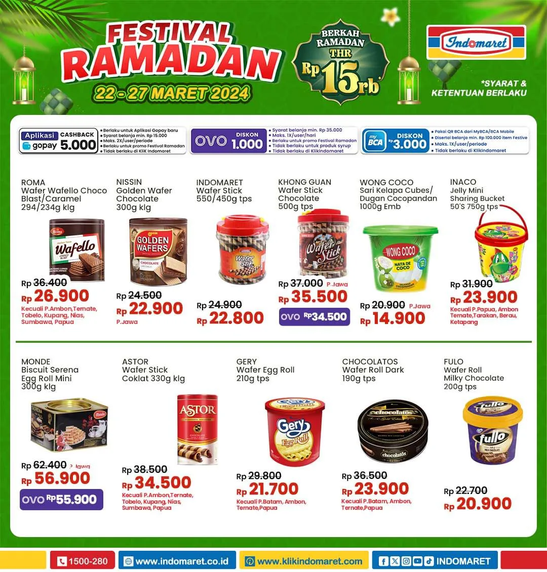 Promo Indomaret Festival Ramadan Periode 22-27 Maret 2024