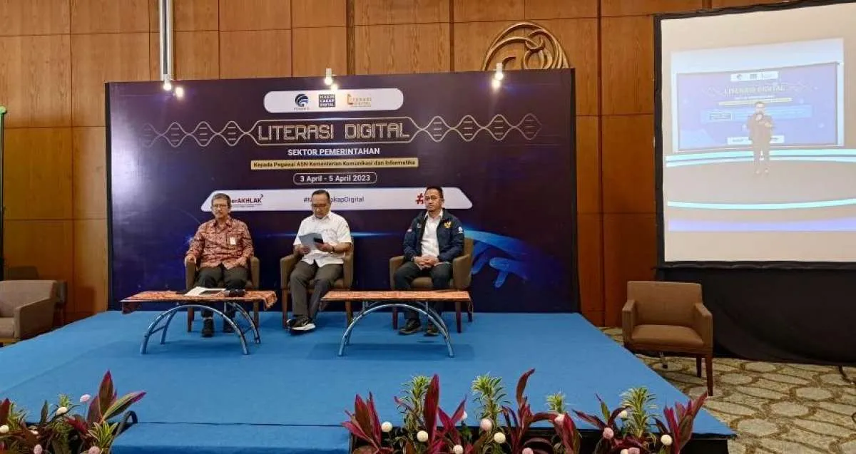 Literasi Digital Sektor Pemerintahan kepada ASN dan SDM Kemenkominfo RI