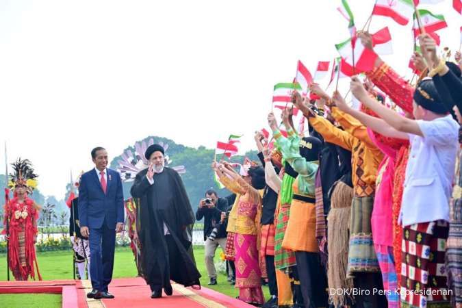 Jokowi Terima Kunjungan Presiden Republik Islam Iran Raisi, Ini Hasil Kesepakatannya 