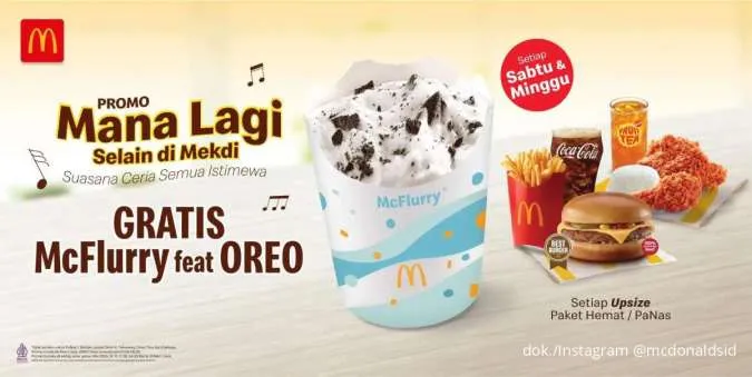 Promo McD Mana Lagi Tiap Akhir Pekan