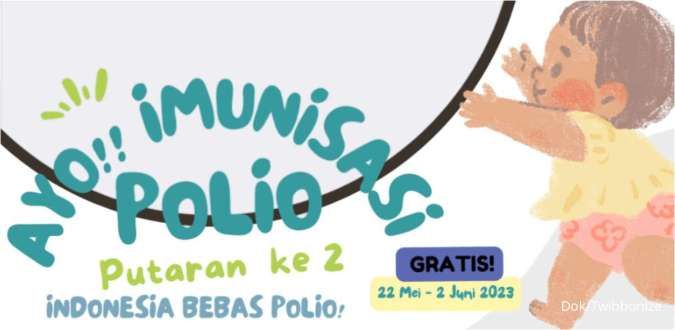 ​Sejarah dan Twibbon Hari Polio Sedunia 24 Oktober 2023, Yuk Unggah di Sosmed!