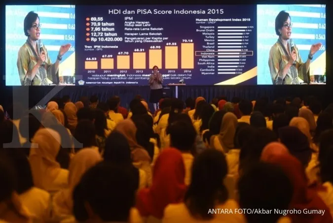 Sri Mulyani claims tax revenue target realistic