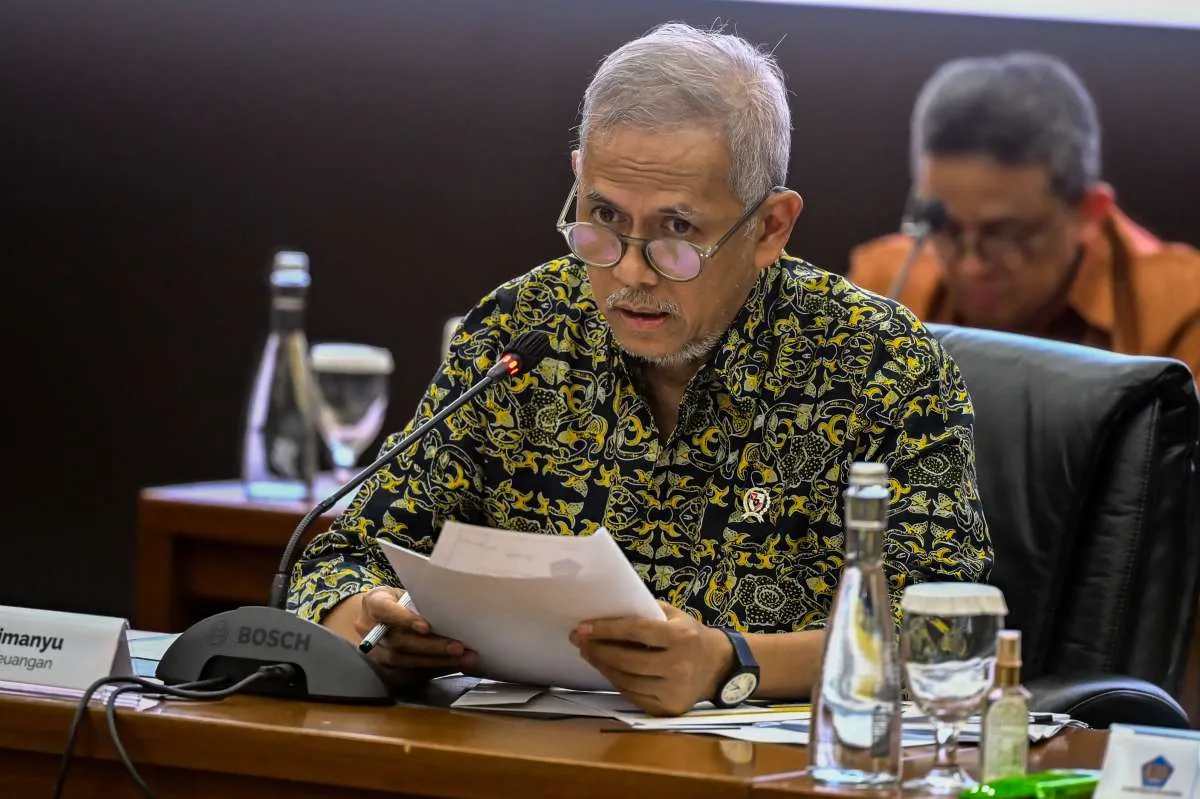 Wamenkeu Anggito Temui Airlangga di Tengah Isu Anjloknya Penerimaan Imbas Coretax