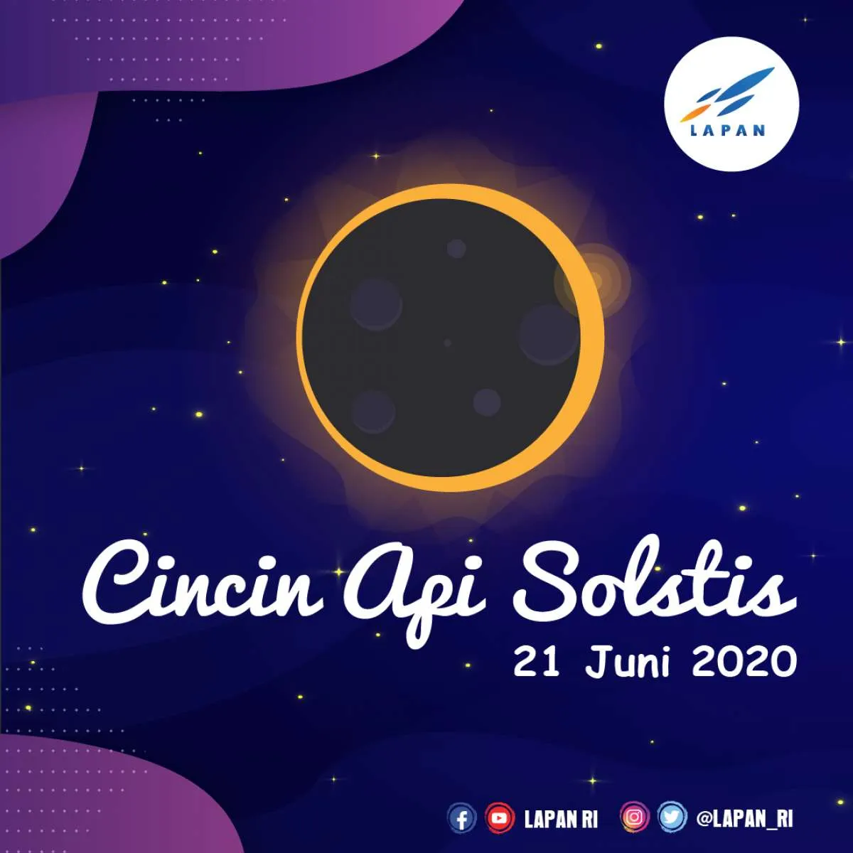 Setelah 372 tahun, besok gerhana matahari cincin api soltis, di mana bisa dilihat?