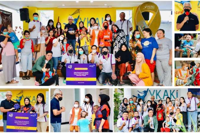 Pemberian Donasi oleh Avrist Assurance kepada Yayasan Kasih Anak Kanker Indonesia (YKAKI) di Jakarta