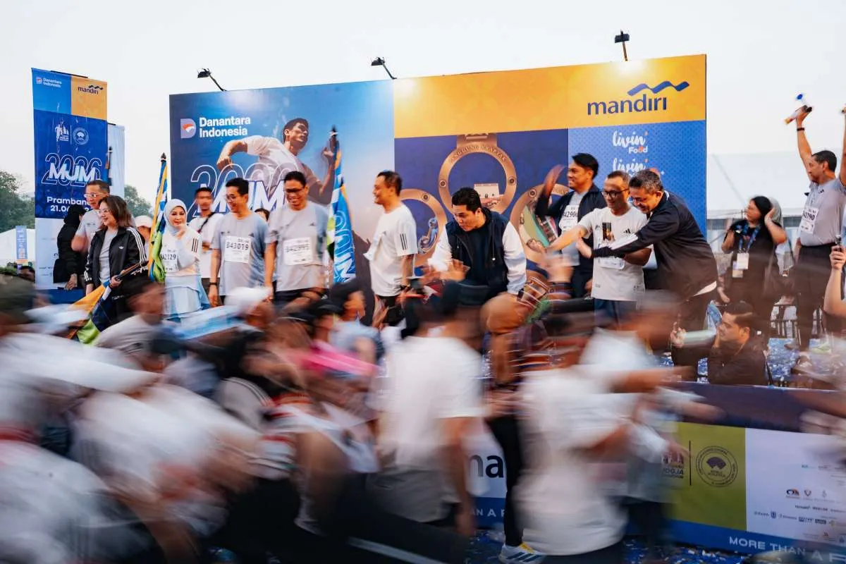 Lebih dari Ajang Lari, Mandiri Jogja Marathon Beri Dampak Ekonomi hingga Lingkungan
