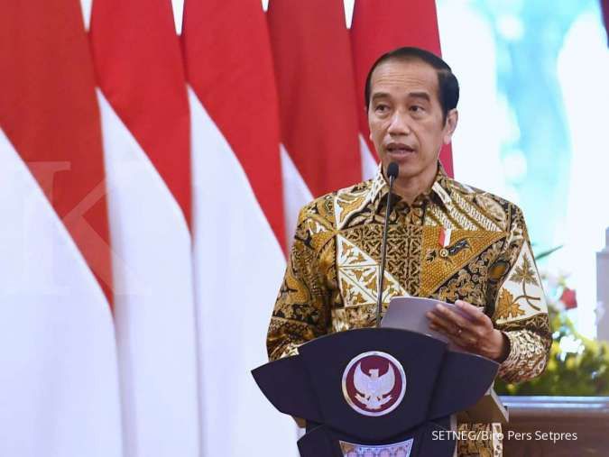 Kunjungan kerja ke Banten, Jokowi meresmikan Bendungan Sindang Heula