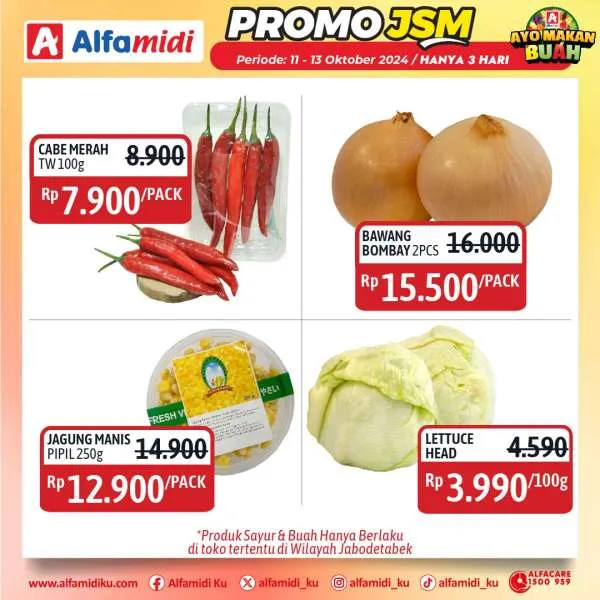 Promo JSM Alfamidi Periode 11-13 Oktober 2024