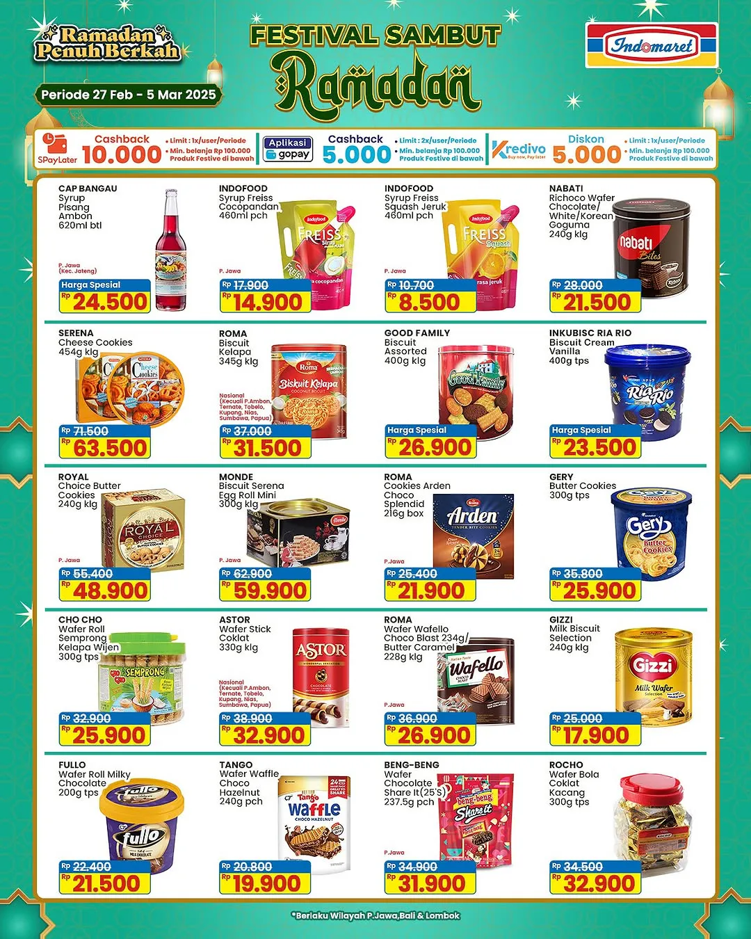 Promo Indomaret Sambut Ramadan Periode 27 Februari-5 Maret 2025