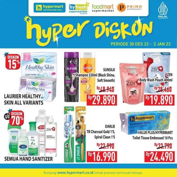 Harga Promo JSM Hypermart Hyper Diskon Weekend 30 Desember 2022-2 Januari 2023