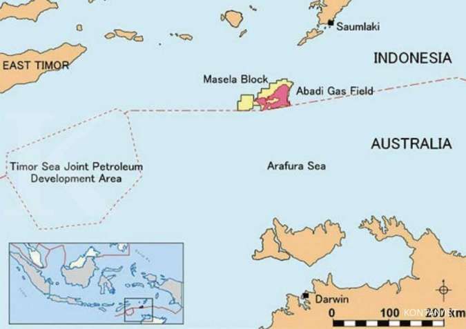 Jelang tutup tahun, pengganti Shell di Blok Masela masih belum jelas