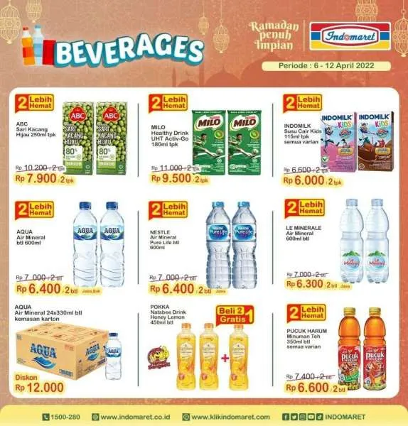 Promo Indomaret Super Hemat Periode 6-12 April 2022